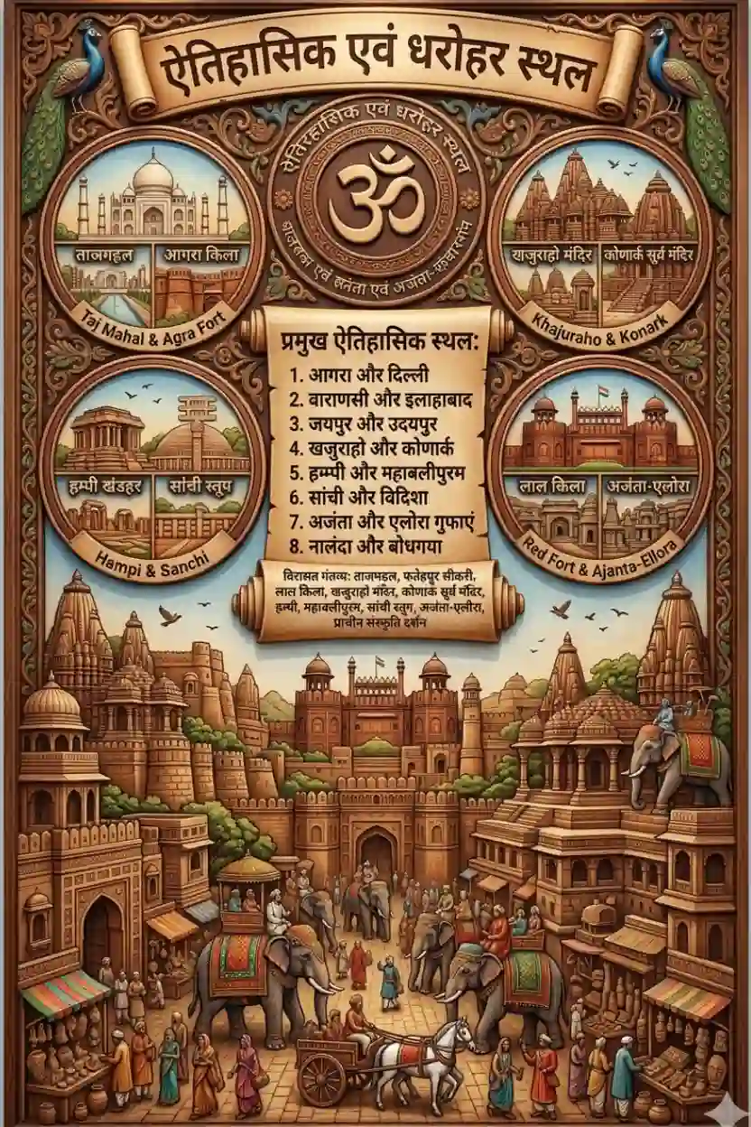 ऐतिहासिक एवं धरोहर स्थल